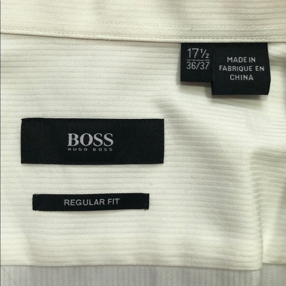 Hugo Boss White Button Down Business Top - Picture 2 of 8